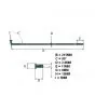 Spakenset Verzinkt 2.9 X 215MM