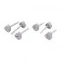 Set Zijschermbouten Puch Maxi S Grijs