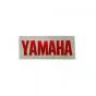 Sticker Yamaha Rood op Chroom 51X20MM