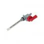 Benzinekraan M10 X 1 Recht Rood - Oldtimer