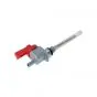 Benzinekraan M10 X 1 Recht Rood - Oldtimer