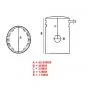 Zuiger 41MM P12 Overmaat Puch MV/MS