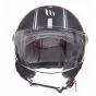 Helm Jet Street Entire MT Mat Zwart Large