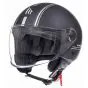 Helm Jet Street Entire MT Mat Zwart Large