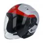 Helm Jet Avenue Crossroad MT Wit/Rood Medium