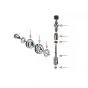 Telleraandrijverset Sachs 50/2