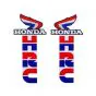 Stickerset Honda HRC Rood/Blauw/Wit 190X90MM