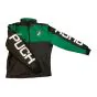 Teamjack Puch Groen/Zwart met Afritsbare Mouwen