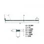Spakenset Puch Maxi 187MM Verchroomd