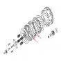 Tussenplaat Koppeling Honda MB/MT