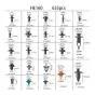 Assortimentset Bevestigingsplugs - 635 Delig