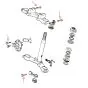 Boutset Voorvork Honda MT
