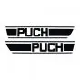 Tanktransferset Puch X30 Zwart