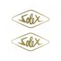 Stickerset Solex Goud 70X33MM