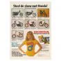Poster Honda Muziek Expres Herdruk