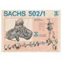 Poster "Sachs 502/1" Herdruk