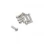 Laagbolkopschroef M3X10 Inbus RVS A4 ISO 7380
