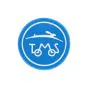Strijkembleem Tomos Logo