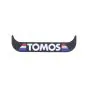 Sticker Plaathouder Smal Tomos Rood/Wit/Blauw