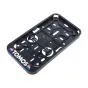 Sticker Plaathouder Smal Tomos Rood/Wit/Blauw