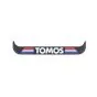 Sticker Plaathouder Breed Tomos Rood/Wit/Blauw