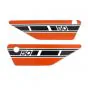 Stickerset Zijkast FS1 1J5 1977 Oranje 