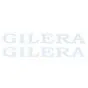 Gilera Woord Stickerset Wit Groot 320X55MM