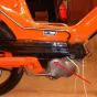Zijkapset Wit Puch Maxi