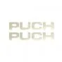Sticker Puch 118X22MM Chroom per 2 Stuks