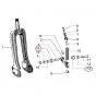 Schommelarmbusset Messing Vespa Ciao - 4 Stuks