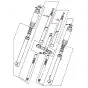 Binnenpootset Yamaha DT50MX
