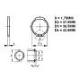 Seegerring As 40MM Din 471 x