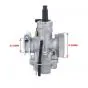 21MM Carburateur Polini CP Opschuif Handchoke