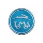 Sticker Tomos Logo Metaal 50MM