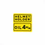 Sticker Helmet Holder 4% Honda Camino